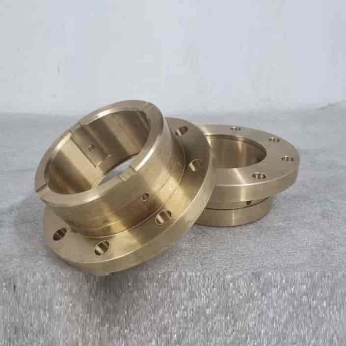 The bushings are bronze